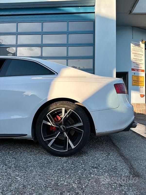 Usata Audi A5 S-Line 170 CV (125 kW) 2008 Bianco Coupé