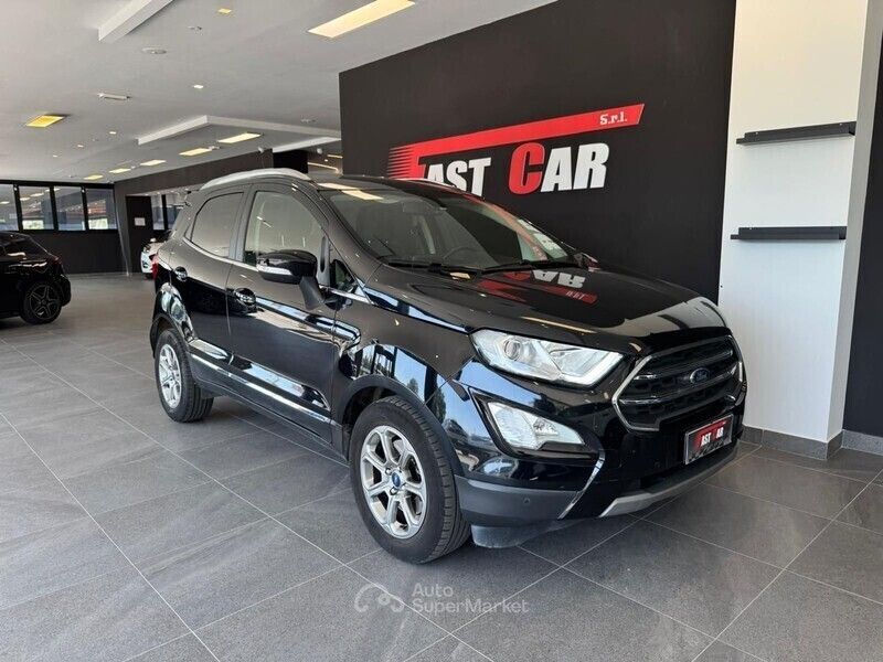 Usata Ford Ecosport Titanium 100 CV (73 kW) 2019 Nero SUV