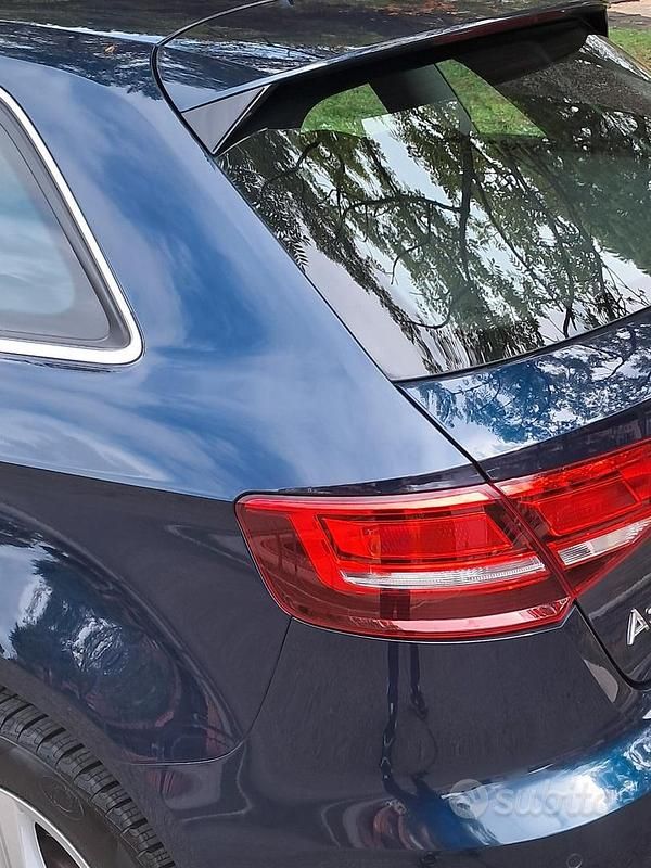 Usata Audi A3 116 CV (85 kW) 2016 Blu Berlina