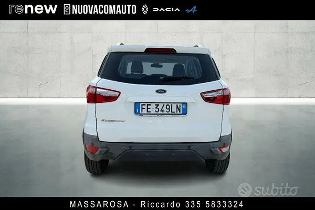 Usata Ford Ecosport 95 CV (69 kW) 2016 Bianco SUV