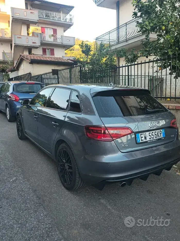 Usata Audi A3 105 CV (77 kW) 2014 Grigio Berlina