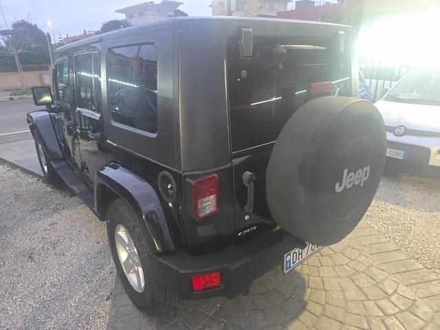 Usata Jeep Wrangler Unlimited Sahara 200 CV (147 kW) 2007 Nero SUV