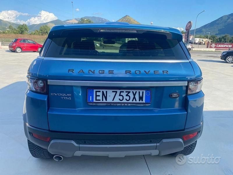 Usata Land Rover Range Rover evoque Prestige 204 CV (150 kW) 2011 Blu Station wagon