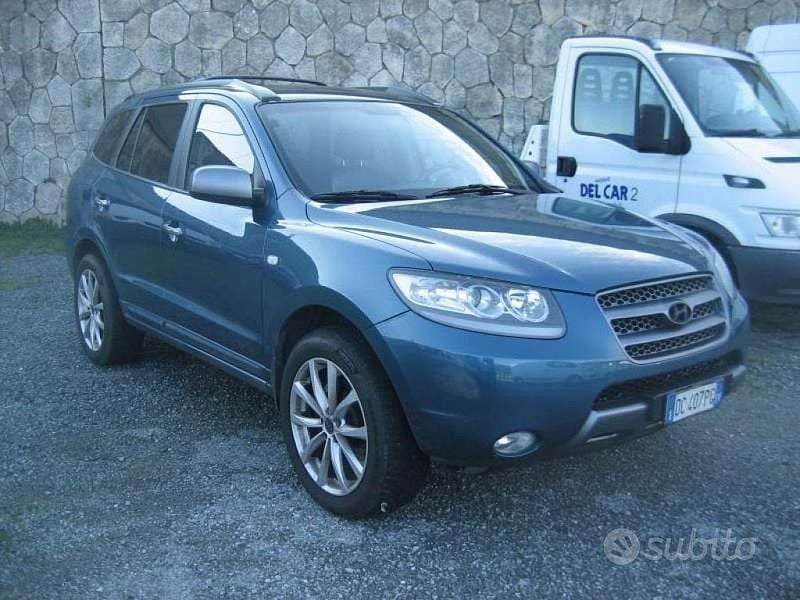 Usata Hyundai Santa Fe Dynamiq 150 CV (110 kW) 2006 Azzurro metallizzato SUV