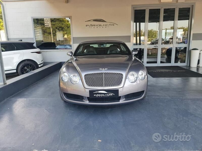 Argento Usata 2007 Bentley Continental GT Convertible Cabrio | 69.900 € (Molto cara) - Immagine 1/4