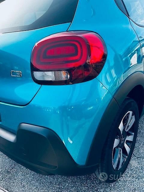 Usata Citroën C3 Shine 102 CV (75 kW) 2021 Blu Utilitaria