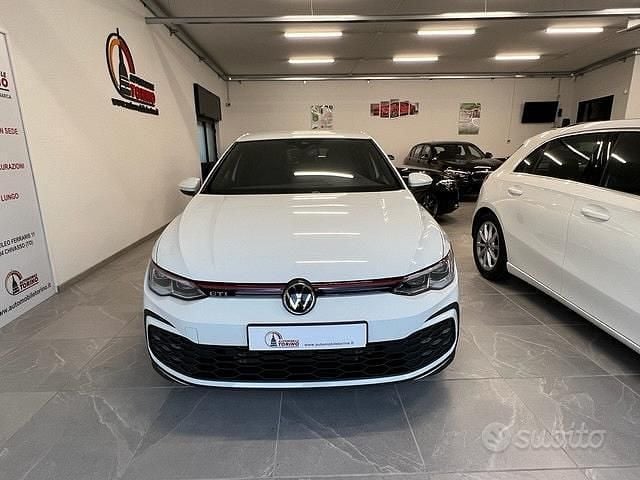 Usata VW Golf GTI 245 CV (180 kW) 2022 Bianco Berlina