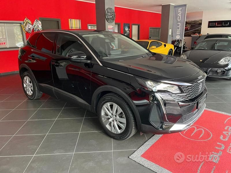 Usata Peugeot 3008 Active 131 CV (96 kW) 2021 Nero Berlina