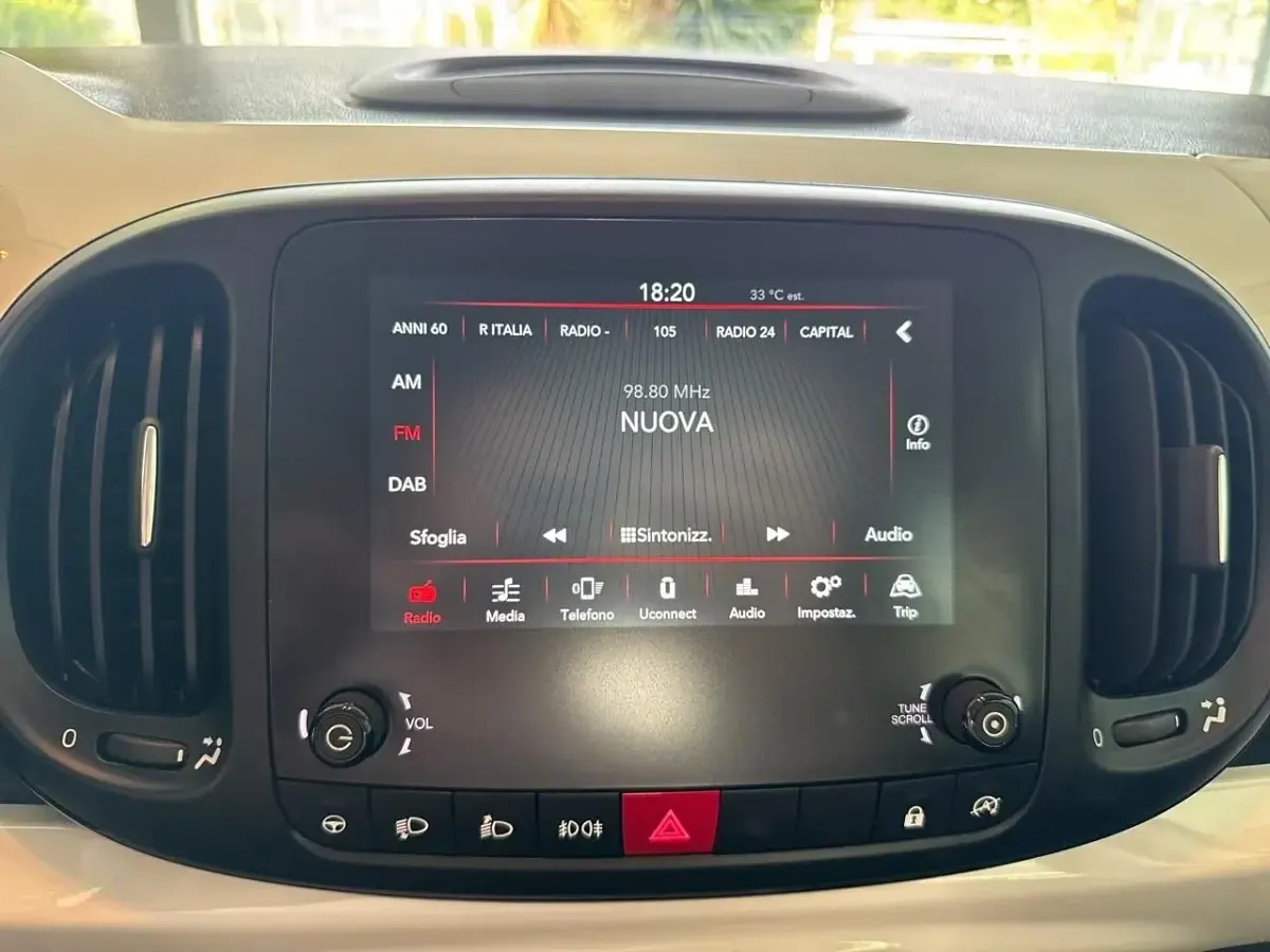 Usata Fiat 500L Cross 95 CV (69 kW) 2020 Bianco Monovolume