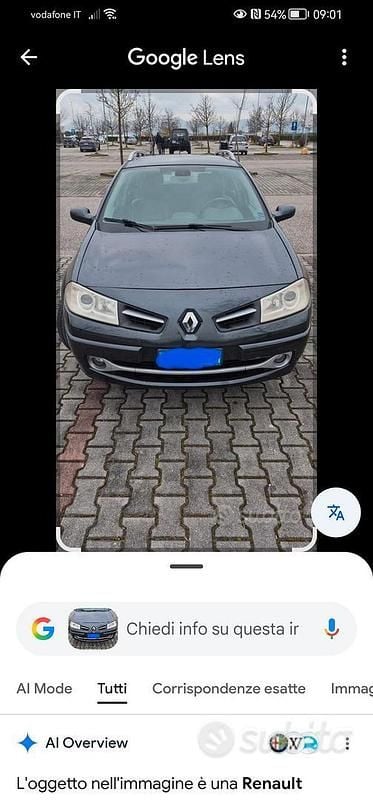 Usata Renault Mégane GrandTour 2008 Nero Station wagon