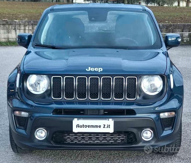 Usata Jeep Renegade Longitude 120 CV (88 kW) 2020 Blu SUV
