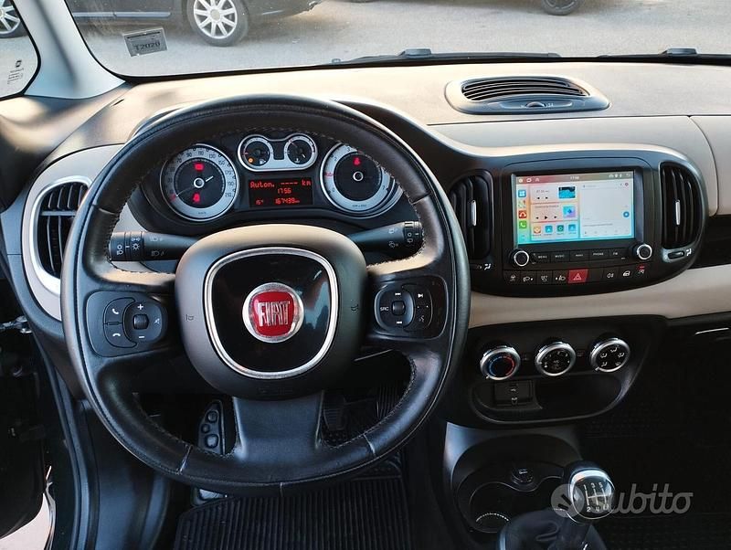 Usata Fiat 500L Lounge 85 CV (62 kW) 2013 Verde Monovolume
