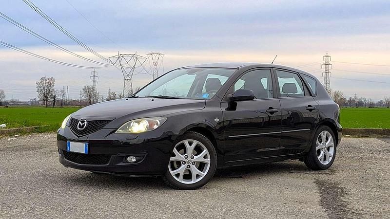 Usata Mazda 3 Active 109 CV (80 kW) 2007 Nero Berlina