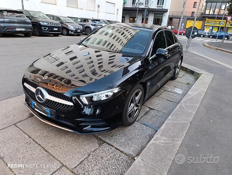 Usata Mercedes A150 150 CV (110 kW) 2020 Nero Berlina