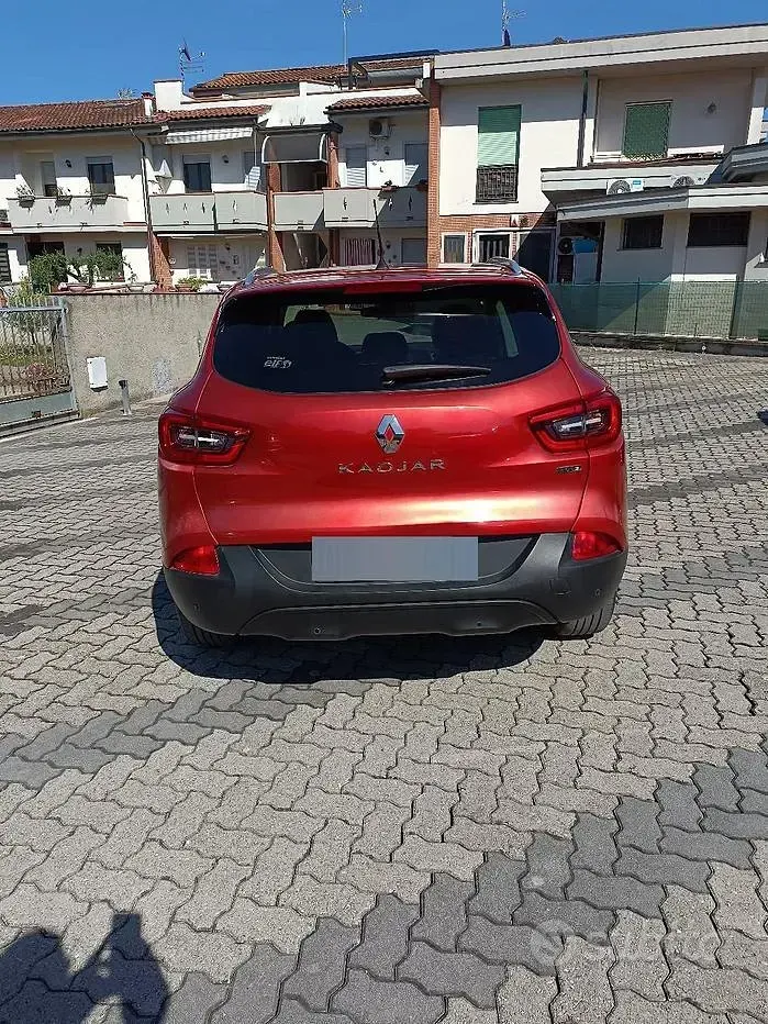 Usata Renault Kadjar 110 CV (80 kW) 2015 Rosso SUV