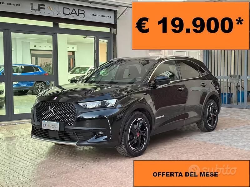 Usata DS Automobiles DS7 Crossback Grand Chic 180 CV (132 kW) 2019 Nero SUV