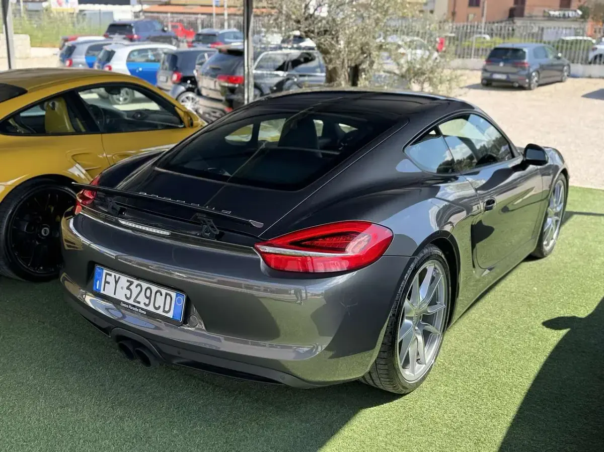 Usata Porsche Cayman 275 CV (202 kW) 2015 Grigio Coupé