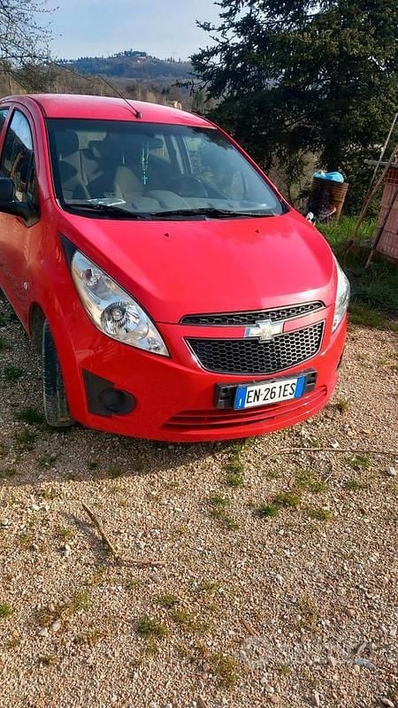 Usata Chevrolet Spark 2012 Rosso Utilitaria