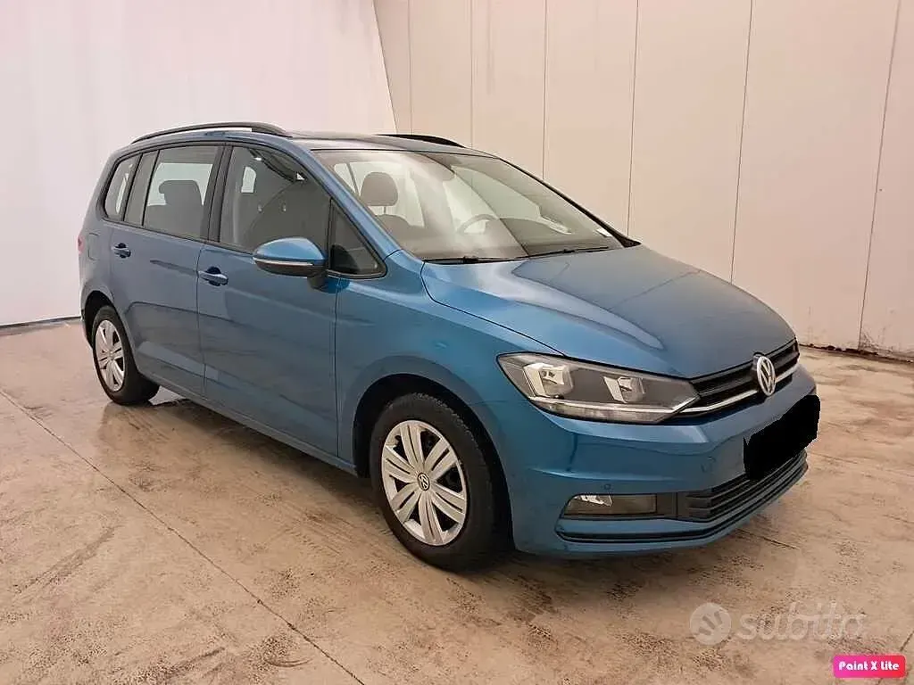 Usata VW Touran 115 CV (84 kW) 2020 Blu Monovolume