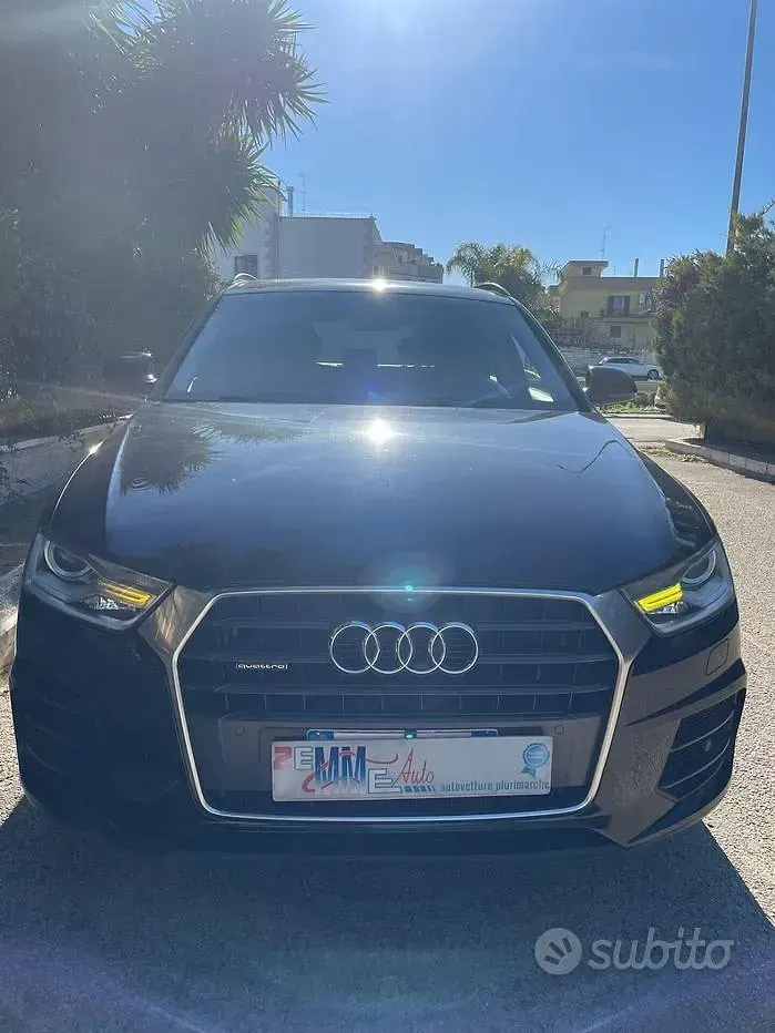 Usata Audi Q3 Business 150 CV (110 kW) 2016 Nero SUV