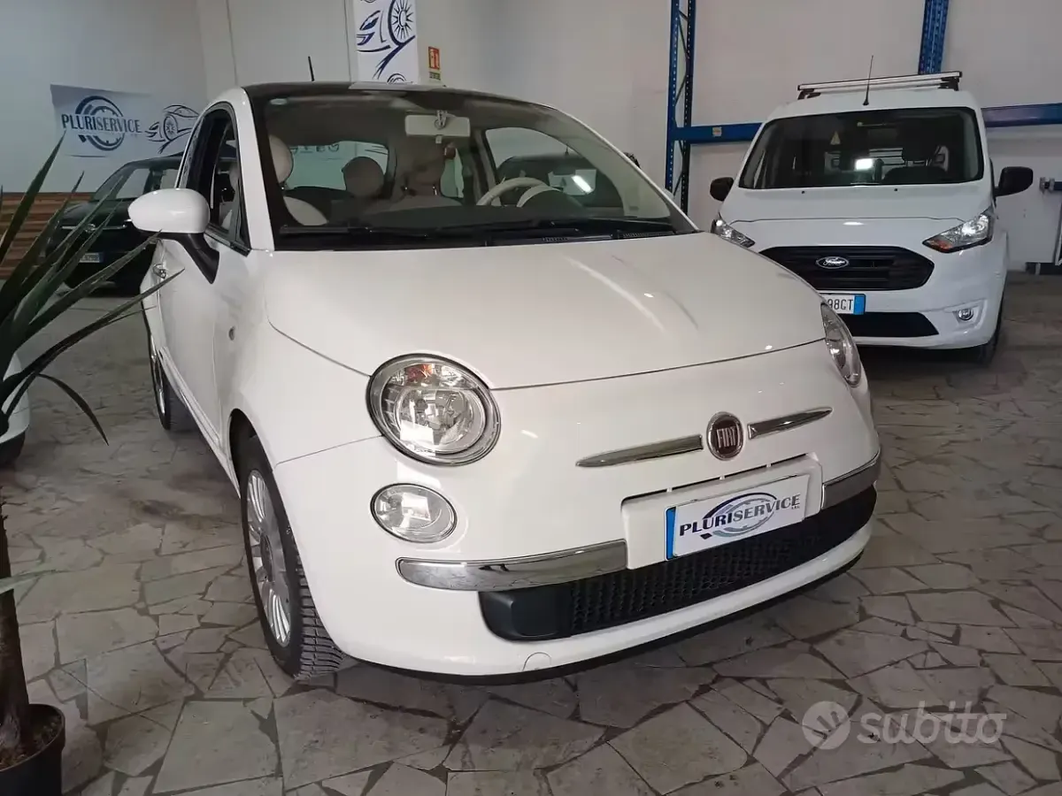 Usata Fiat 500 Lounge 69 CV (50 kW) 2015 Bianco Berlina