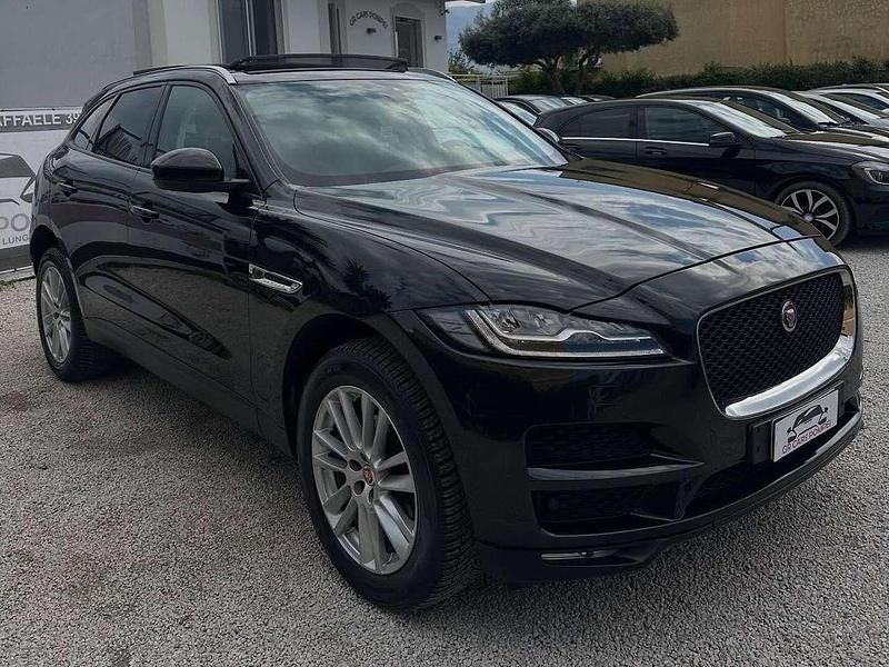Usata Jaguar F-Pace Portfolio 179 CV (131 kW) 2018 Nero SUV