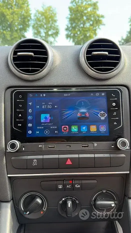 Usata Audi A3 90 CV (66 kW) 2010 Blu Utilitaria