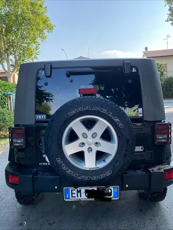 Usata Jeep Wrangler Sport 200 CV (147 kW) 2012 Nero SUV