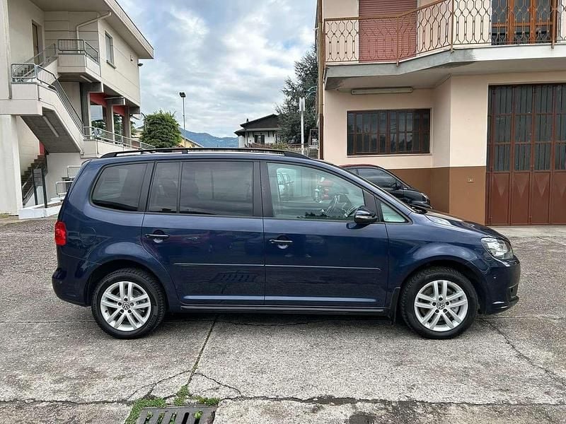 Usata VW Touran Highline 150 CV (110 kW) 2014 Blu/azzurro Monovolume