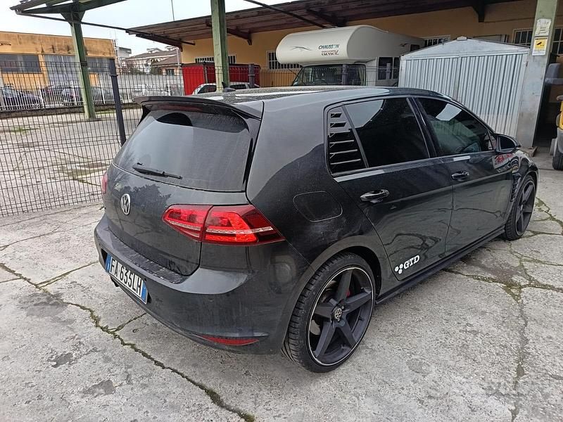 Usata VW Golf VII GTD 2014 Nero Utilitaria