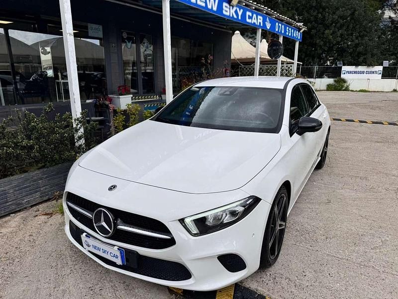 Usata Mercedes A180 Premium 116 CV (85 kW) 2022 Bianco Berlina