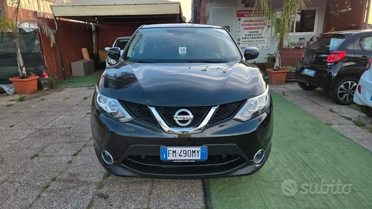 Usata Nissan Qashqai N-Vision 110 CV (80 kW) 2017 Nero SUV
