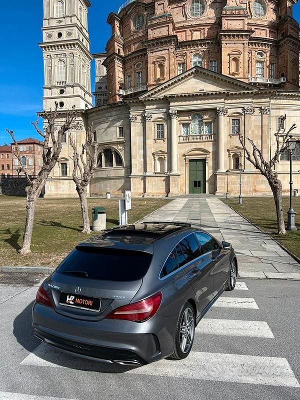 Usata Mercedes CLA200 AMG 136 CV (100 kW) 2017 Grigio Station wagon