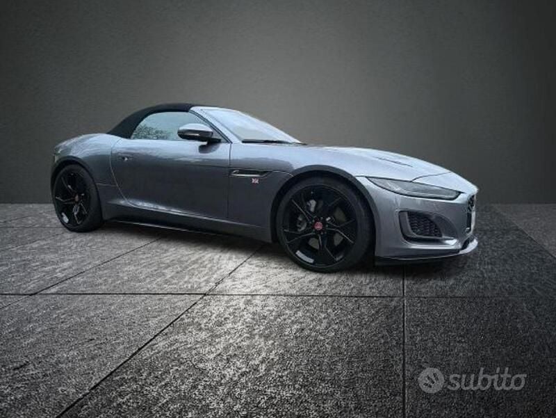 Grigio Usata 2021 Jaguar F-Type R-Dynamic Cabrio | 51.500 € (Ottimo prezzo) - Immagine 1/4