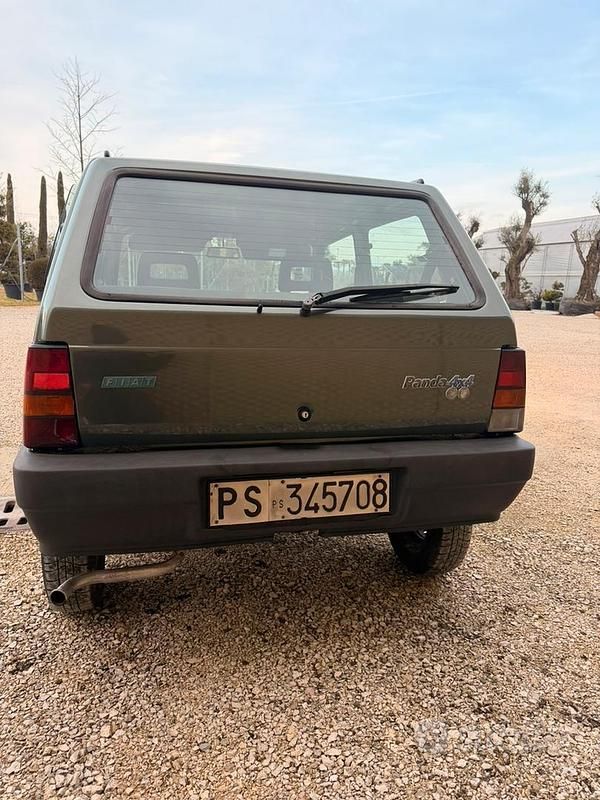 Usata Fiat Panda 4x4 1988 Verde Utilitaria