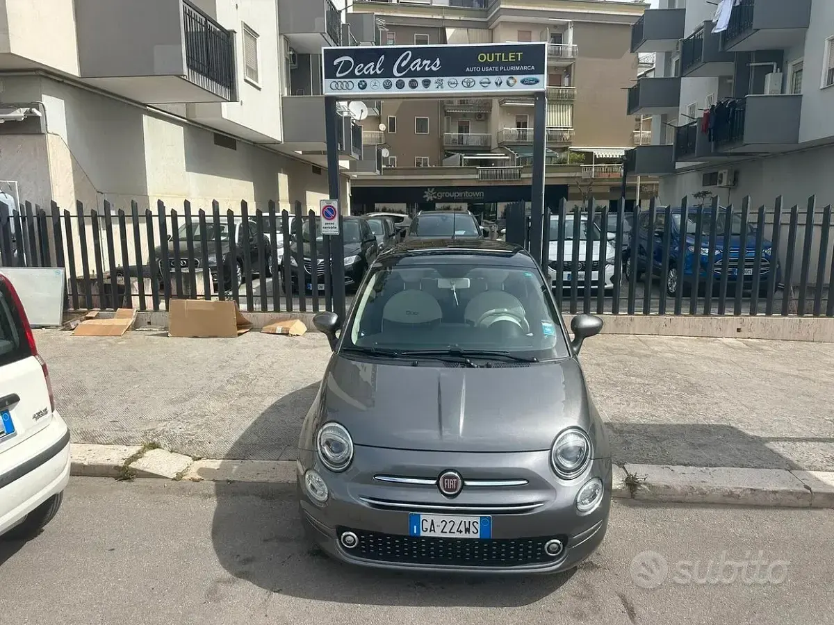 Usata Fiat 500 Lounge 69 CV (50 kW) 2020 Grigio Berlina