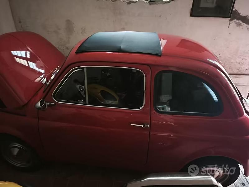 Usata Fiat 500 1960 Rosso Utilitaria