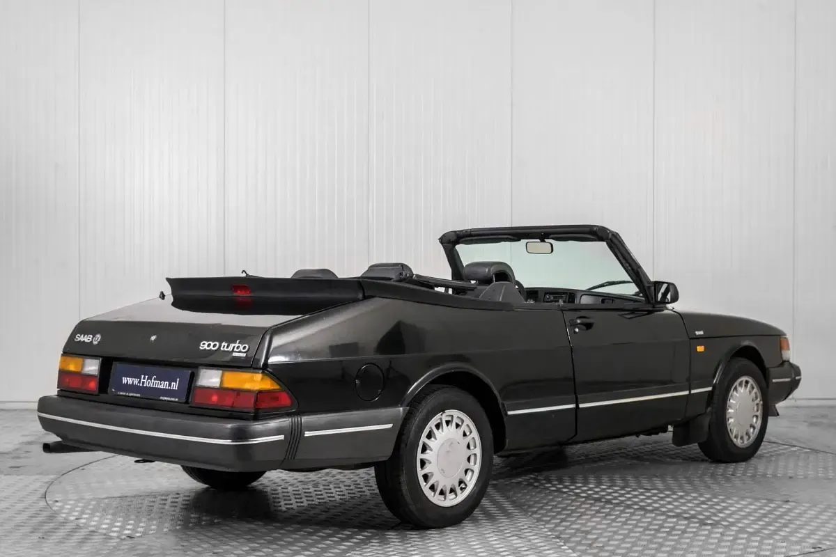 Usata Saab 900 Cabriolet 160 CV (117 kW) 1988 Nero Cabrio