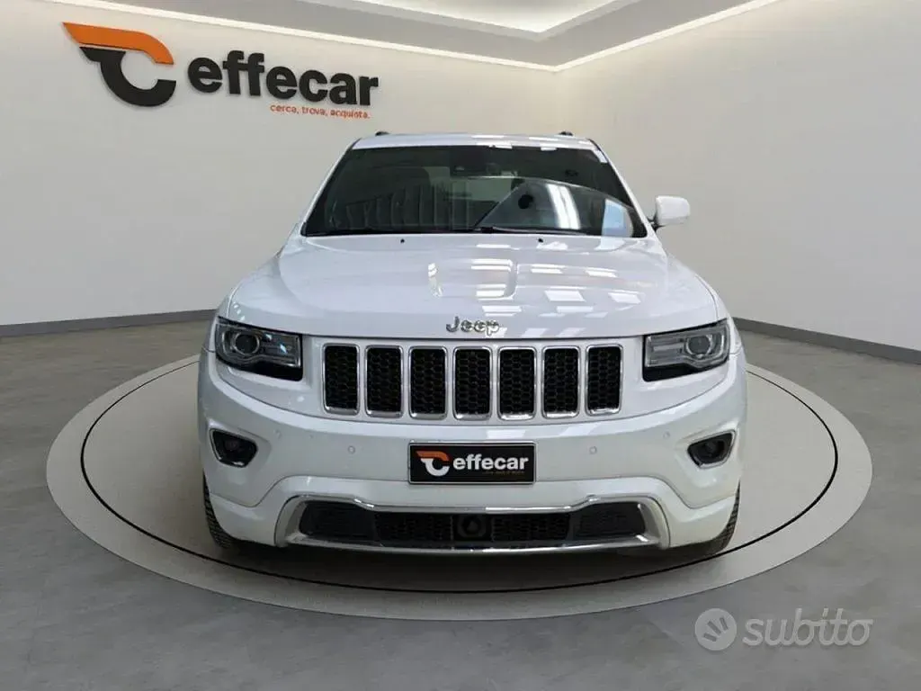 Usata Jeep Grand Cherokee Overland 250 CV (183 kW) 2014 Bianco SUV