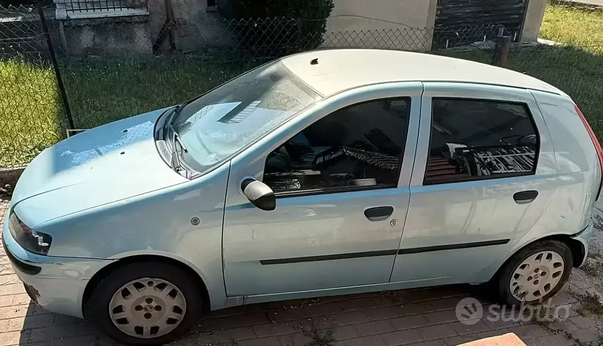 Usata Fiat Punto 2003 Bluazzurro Utilitaria