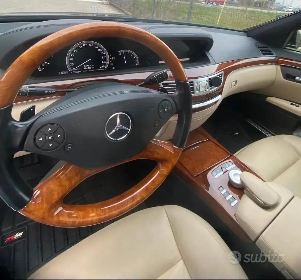 Usata Mercedes S250 204 CV (150 kW) 2012 Nero Berlina