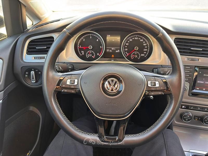 Usata VW Golf VII 91 CV (66 kW) 2016 Gray Station wagon