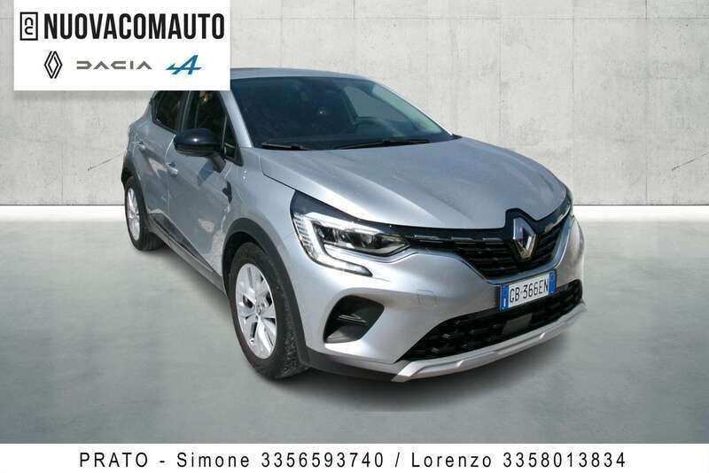 Usata Renault Captur Zen 101 CV (74 kW) 2020 Argento SUV