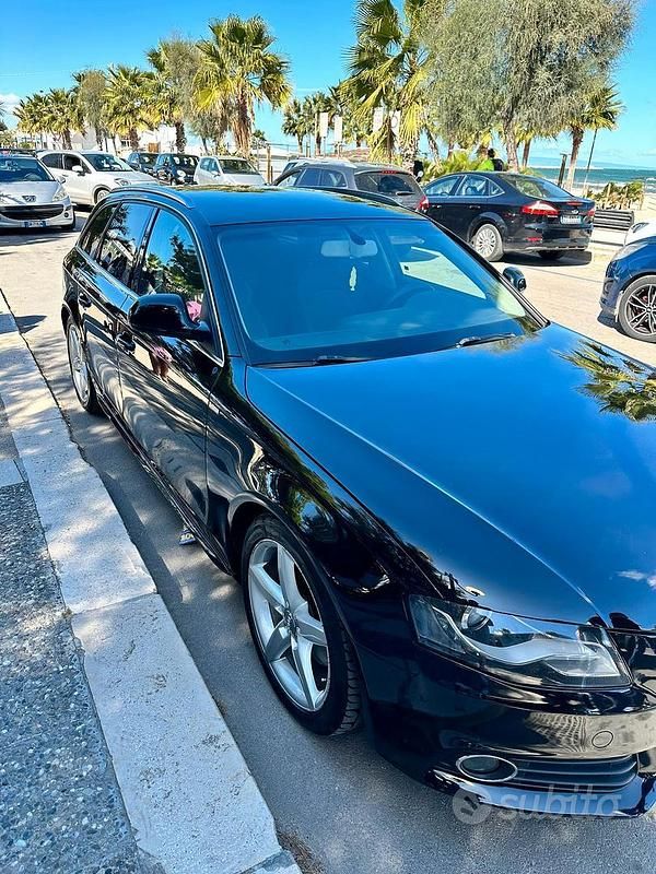 Usata Audi A4 143 CV (105 kW) 2008 Nero Station wagon