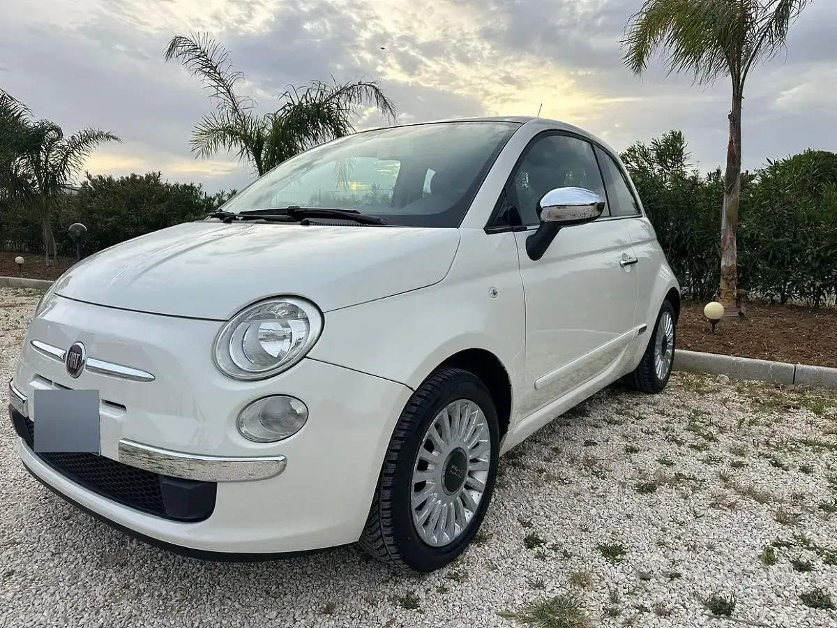 Usata Fiat 500 69 CV (50 kW) 2007 Bianco Berlina