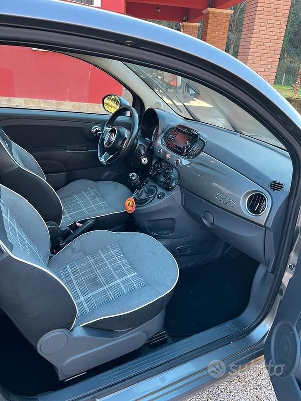 Grigio Usata 2017 Fiat 500 | 6000 € - Immagine 1/4