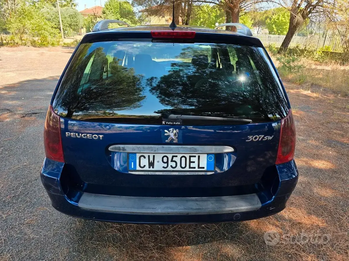 Usata Peugeot 307 109 CV (80 kW) 2005 Bluazzurro Station wagon