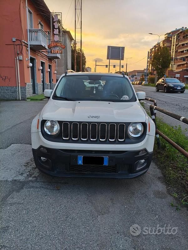 Usata Jeep Renegade Longitude 120 CV (88 kW) 2015 Bianco SUV