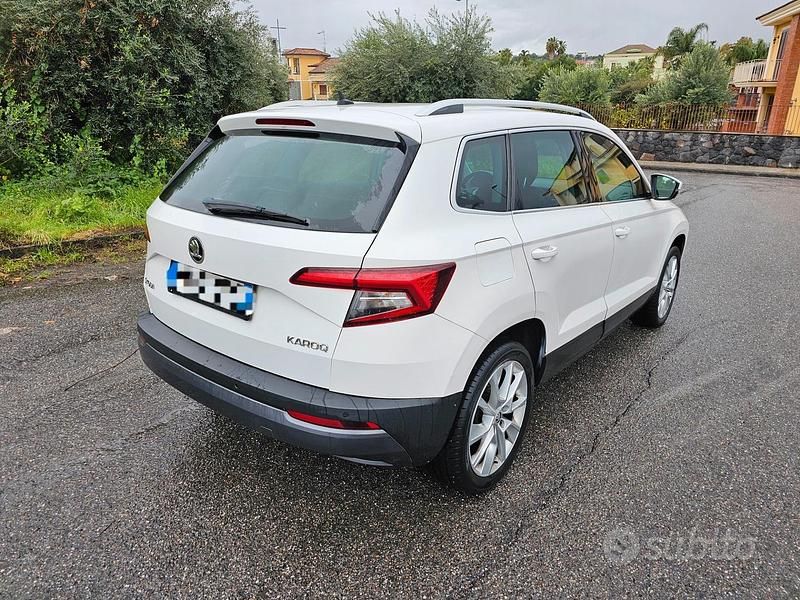 Usata Skoda Karoq Style 149 CV (109 kW) 2018 Bianco SUV