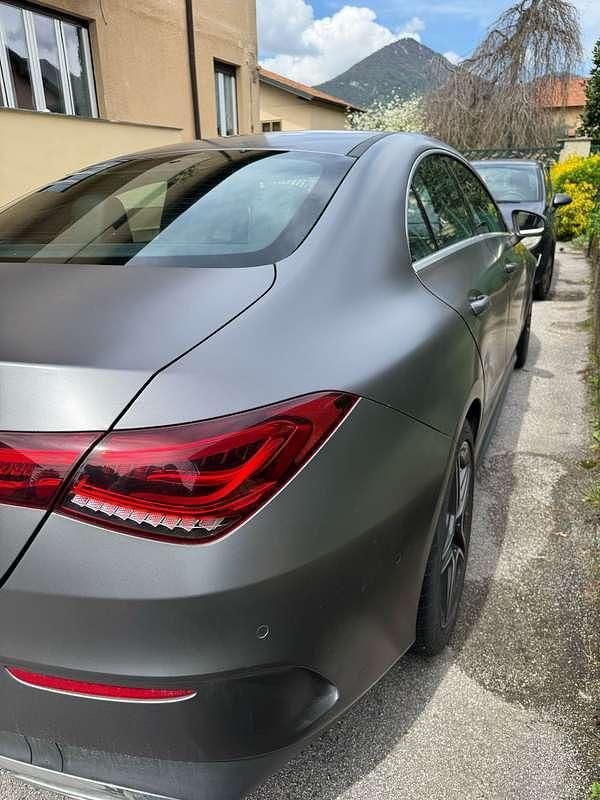 Usata Mercedes CLA220 Premium 190 CV (139 kW) 2021 Grigio Berlina
